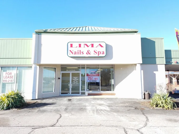 Lima Nails & Spa storefront exterior